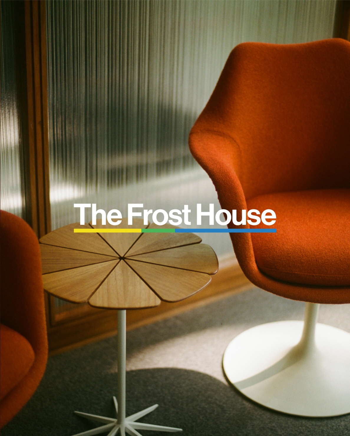 Knoll furniture at The Frost House with logo