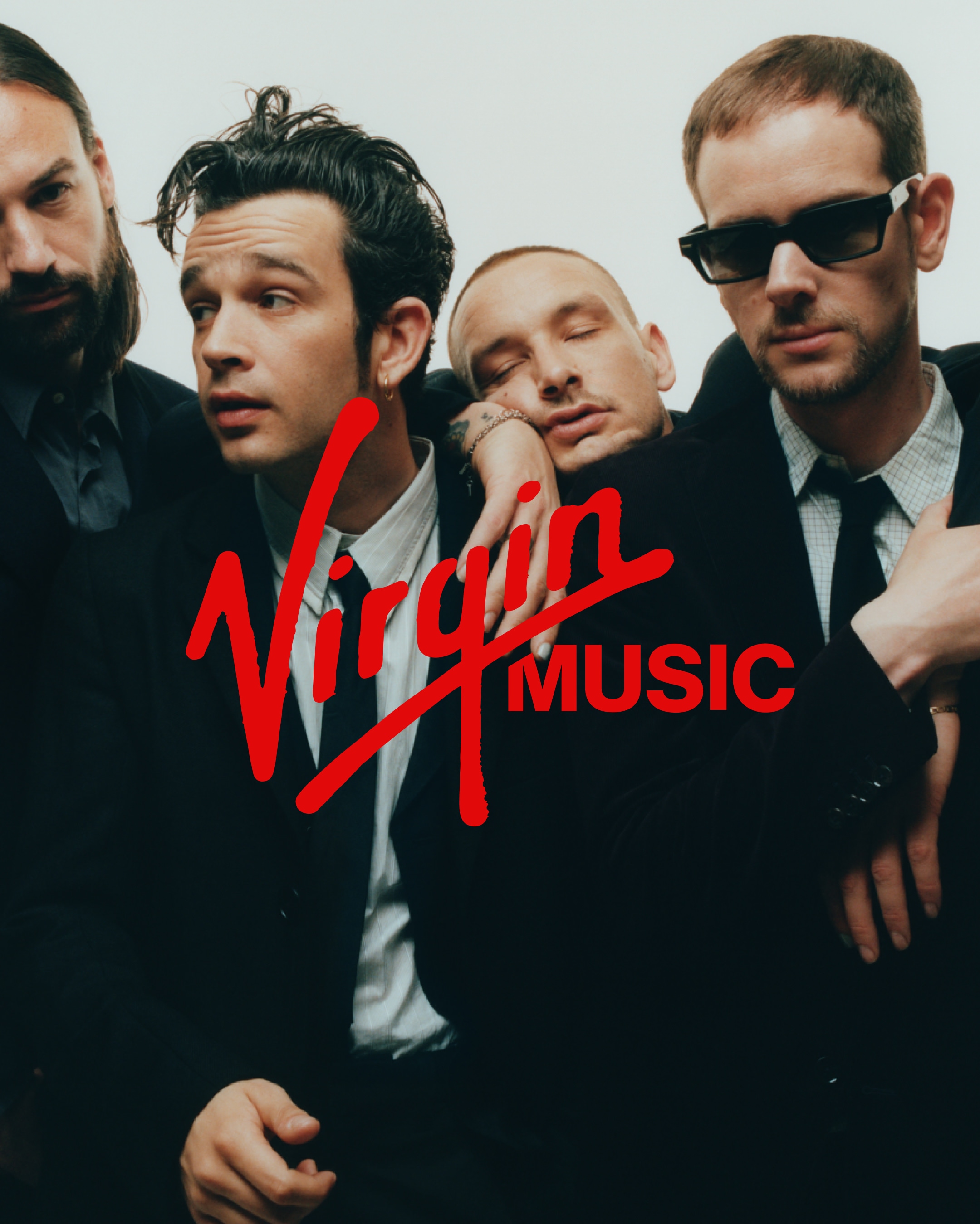 Virgin Music brand identity rebrand by WØRKS