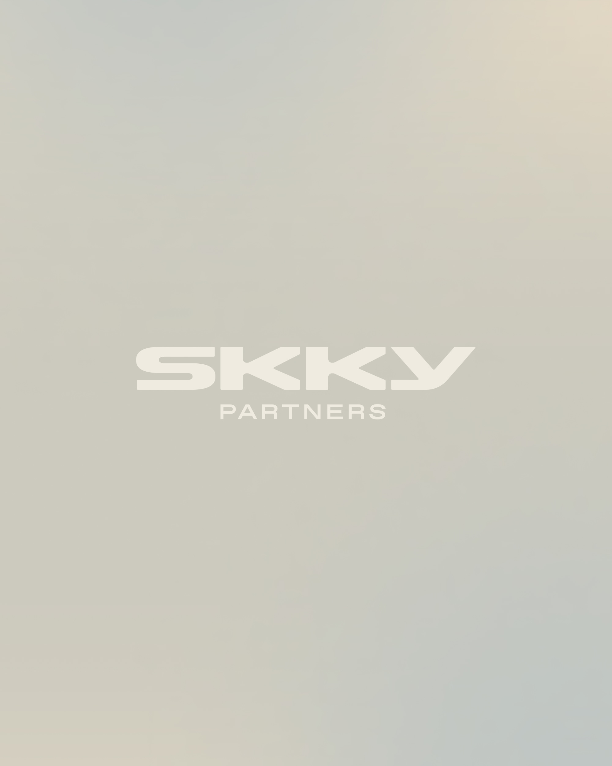 SKKY Partners private equity firm brand identity by WØRKS